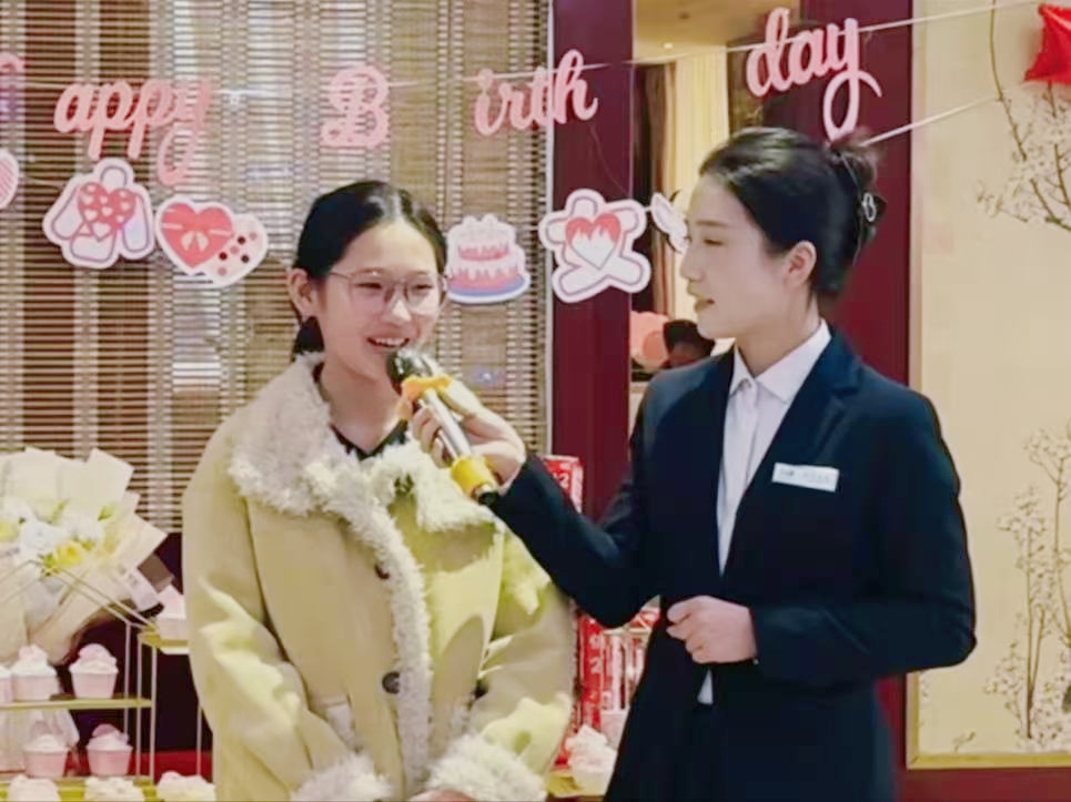 人生第一次，主持夢的初次綻放